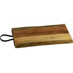 AUBRY GASPARD Planche à découper en acacia et métal - TPD1320_0