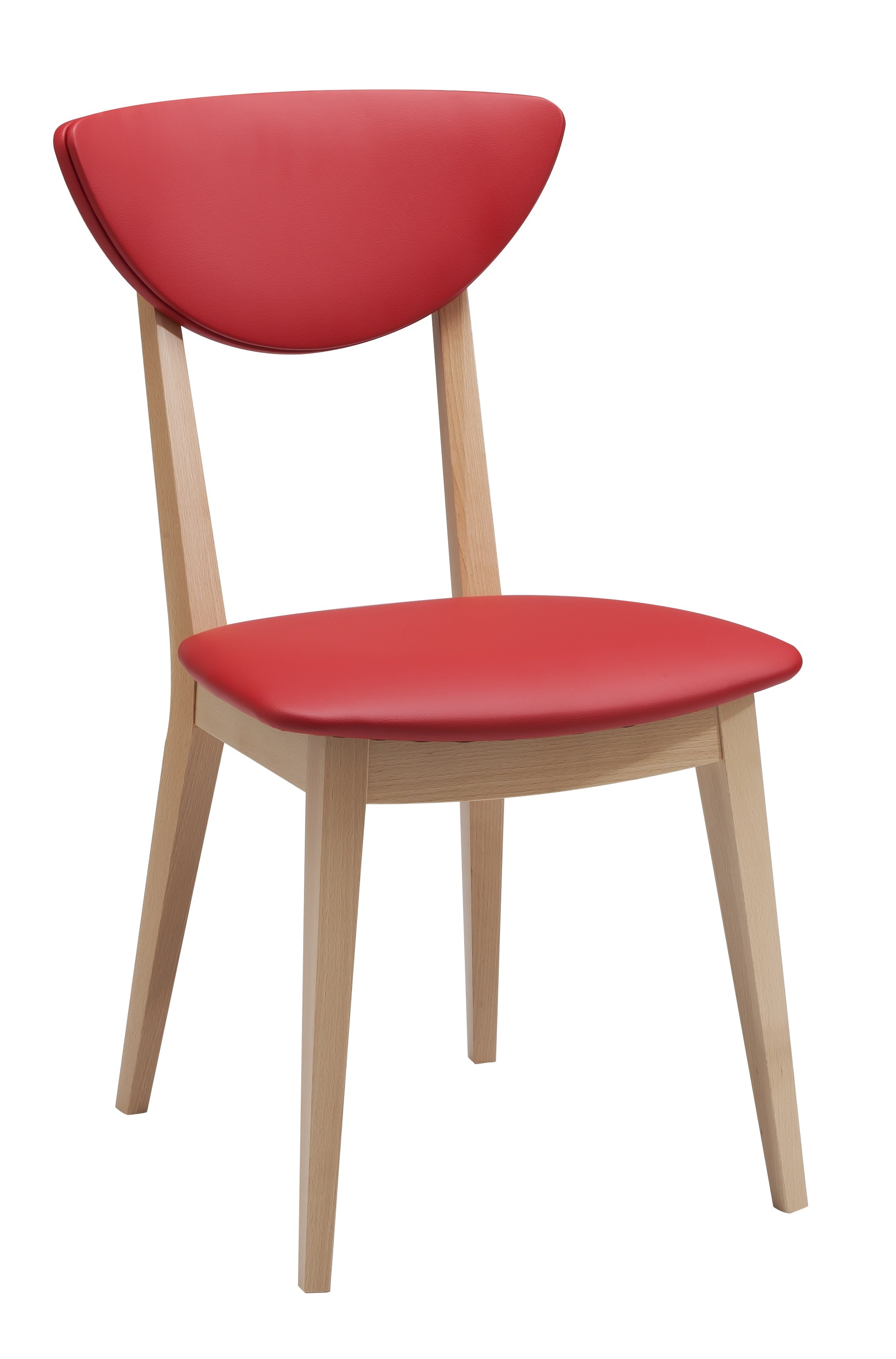 Chaise Lilly en bois massif - fabrication française - hêtre ou chêne avec finitions et revêtements variés_0