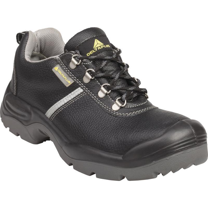Chaussures de sécurité basses en cuir croupon pigmenté - gamme X-Large Industry Montbruns3 - S3, semelle PU double densité_0