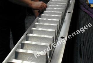 Crémaillère module 22 - 33 dents - Taillage précis_0