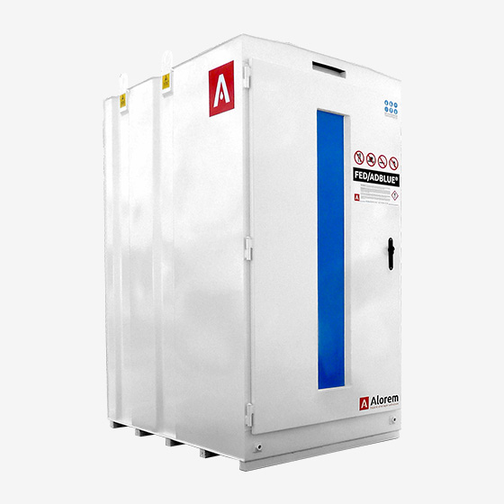 Cuve de stockage d'AdBlue en acier double paroi - 2080 à 4900 L - EnviroCube Blue ECB - Ravitaillement véhicules et engins_0