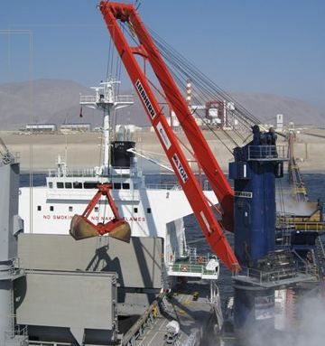Grue portuaire fixe FCC 360 - Liebherr - Force de levage max 45t - Portée 36m_0