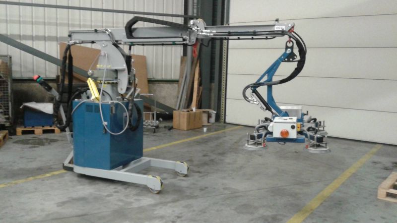 Palonniers suspendus à ventouses - Mobilev Cranes - 150 à 500 kg maxi - sur mesure, autonome ou non, en 12V ou 24V_0