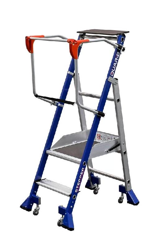 Plateforme individuelle roulante STEPPPER 2 marches - DUARIB - Hauteur de travail 3,10 m - Réf. 614912_0