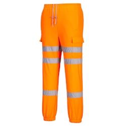 Portwest - Pantalon de travail type Jogging haute visibilité RIS Orange Taille S - S orange RT48ORRS_0