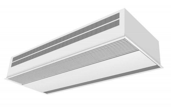 Rideau d'air encastré RBB 1000 A - Windbox BB - grille aluminium et ventilateurs EC silencieux_0