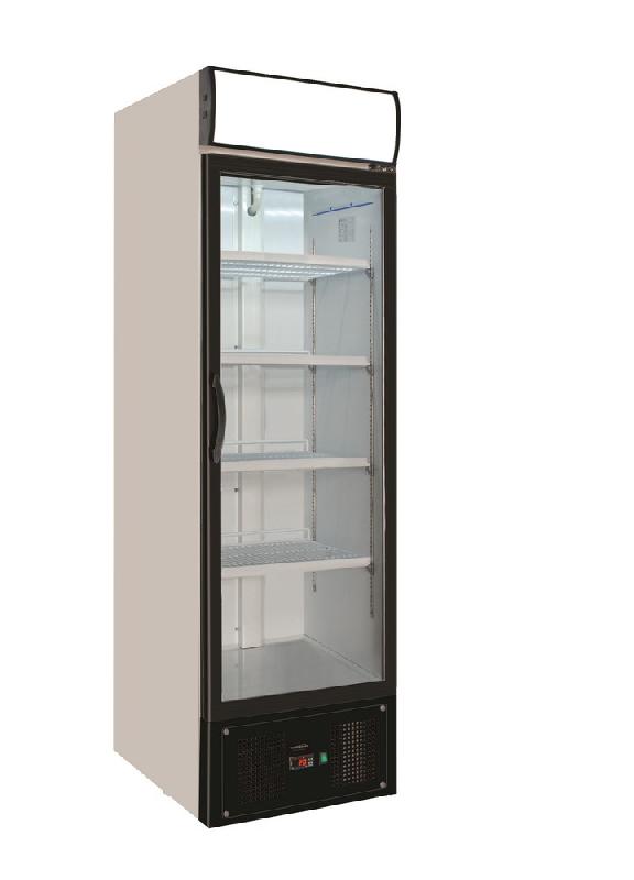 Réfrigérateur professionnel 1 porte en verre éclairage led ventilé 460 l - 7450.0130_0