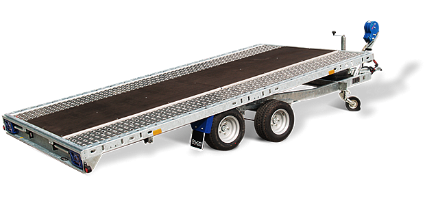 Remorque porte voiture-plateau - 4,00 X 2,10 M - 2700 KG - TA-NO GRAVITY 27.40_0
