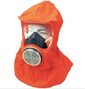 Smoke hood - masque d'évacuation - msa france - harnais auto-réglable_0