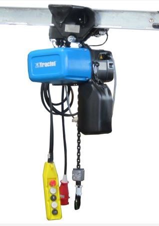 Tralift TT - Palan Tractel - CMU 250 à 2000 kg - IP65 - Version inox - Faible niveau sonore_0