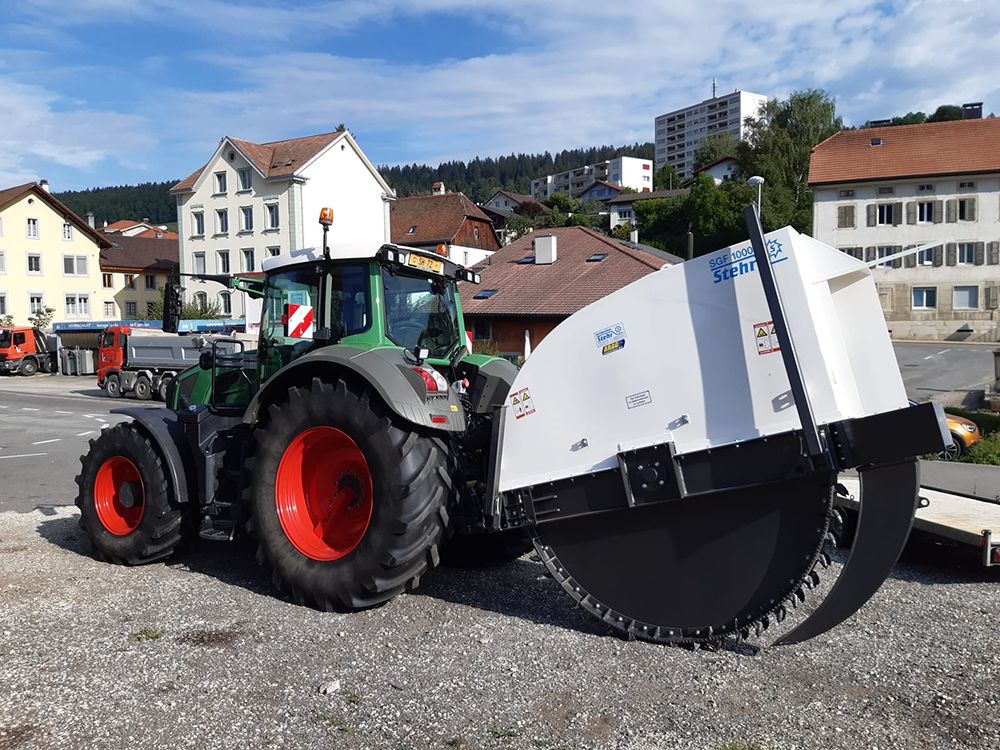 Trancheuse polyvalente pour la réalisation des tranchées entre 15 et 25 cm et jusqu'à 100 cm de profondeur - SGF 1000 STEHR_0