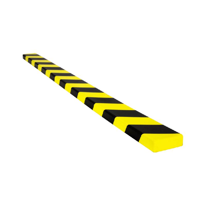 Amortisseur de choc rectangulaire jaune et noir 1000 mm_0