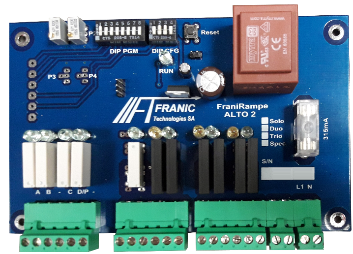 Automate gestion de rampe parking véhicule accor alto solo_0