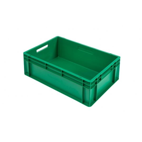 Bac norme Europe couleur - 600 x 400 x 220 mm - Vert - Marque Rolléco_0