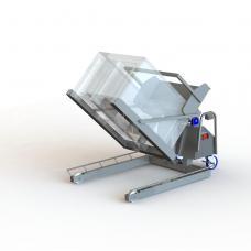 Basculeur mobile BackSaver BSMBR - Inox, capacité 800kg, autonomie 30 tonnes, normes CE_0