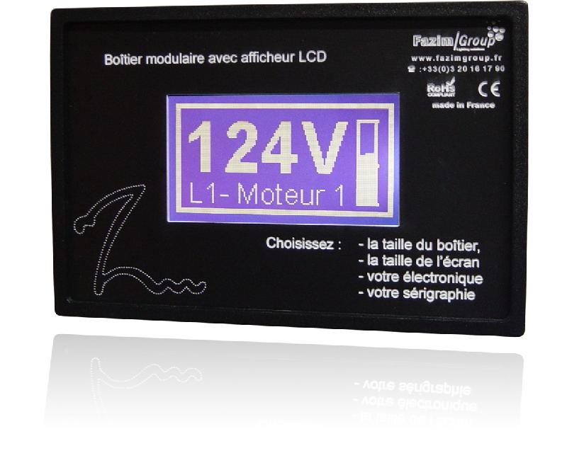 Boîtiers encastrables BML modulaires avec grand écran LCD - boîtier plastique encastrable_0