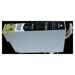 Cartouche jet d'encre compatible Epson Stylus S22/SX125/SX420W/SX425W - T12814010 - Puce Black 14,5ml (081281BK)_0