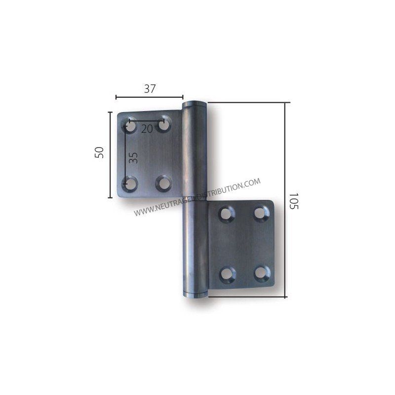 Charnière inox pscig_0