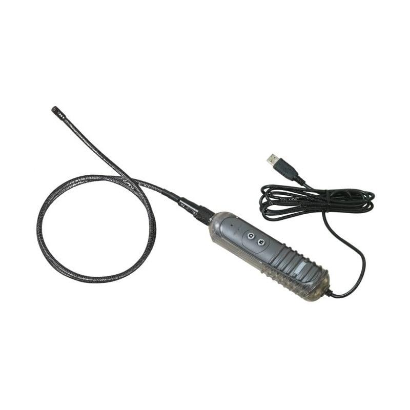 Coffret vidéoscope USB avec tête de sonde Ø5,5 mm, embouts et kit de nettoyage - KSTools | 550.6100_0