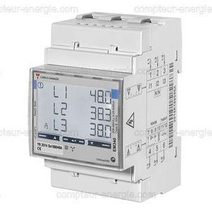 Compteur electrique triphasé raccordement direct 65a carlo gavazzi - em340 din.Av2_0