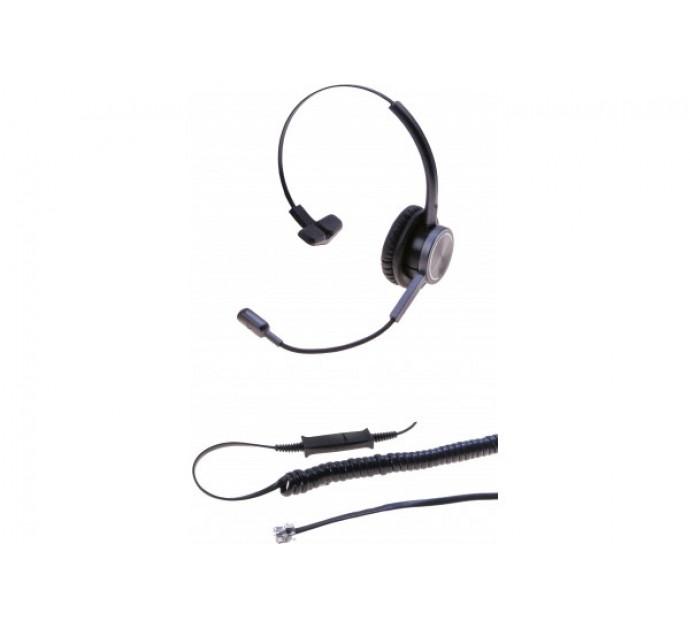 Dacomex Perle - Casque téléphonique monaural avec micro flexible antibruit - Référence 292012_0