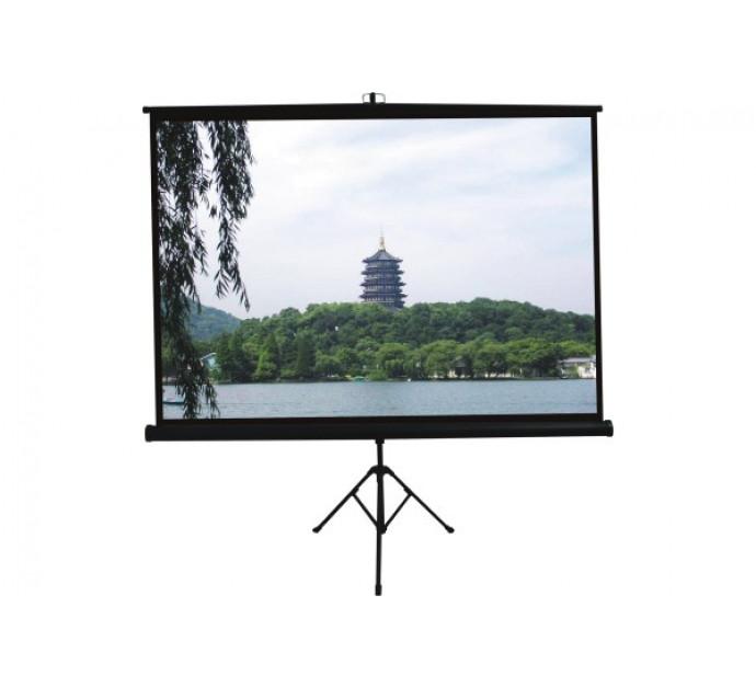 Écran trépied pliable 4:3 84'' - Toile de projection 164x123 cm - Réf. 964170_0