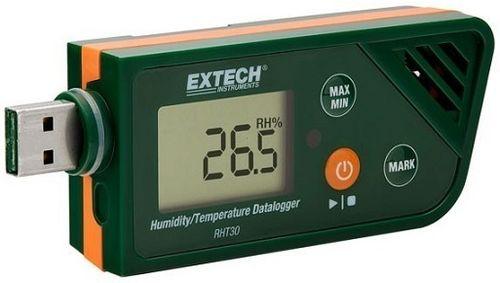 Enregistreur d'humidité/température, 0.1 à 99.9 %hr, -30 à +70°c - EXTRHT30_0
