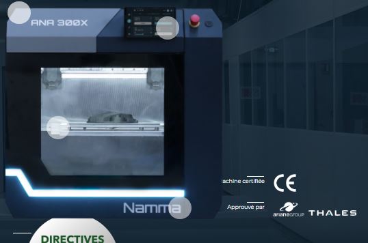 Imprimante 3D  IDEX à 2 têtes d'impression adaptée pour le composite et le métal - ANA 300X_1