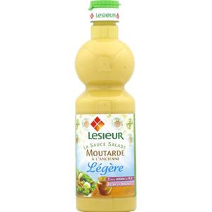 LESIEUR SAUCE SALADE LÉGÈRE MOUTARDE À L'ANCIENNE 500 ML_0
