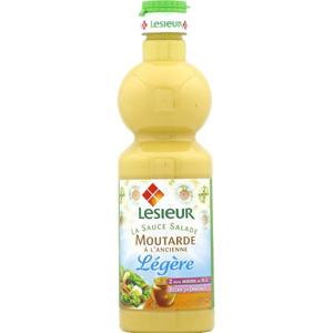 LESIEUR SAUCE SALADE LÉGÈRE MOUTARDE À L'ANCIENNE 500 ML_0