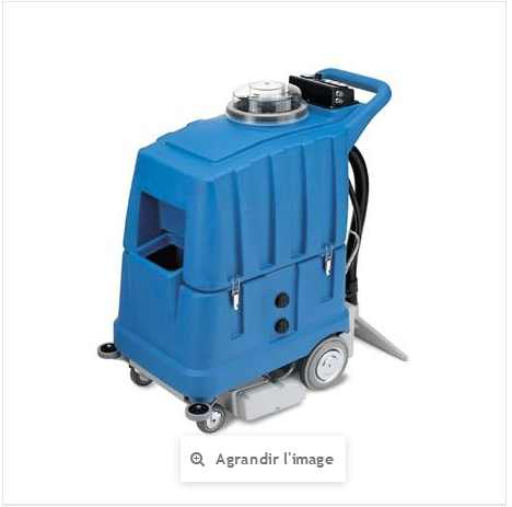 Machine injection/extraction Powerfull - nettoyage moquettes et sols durs - largeur 50 cm à 75 cm - rendement 600 m²/h_0