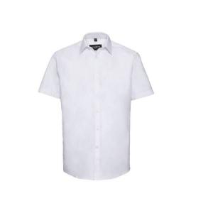 Men's short sleeve tailored herringbone shirt référence: ix176370_0