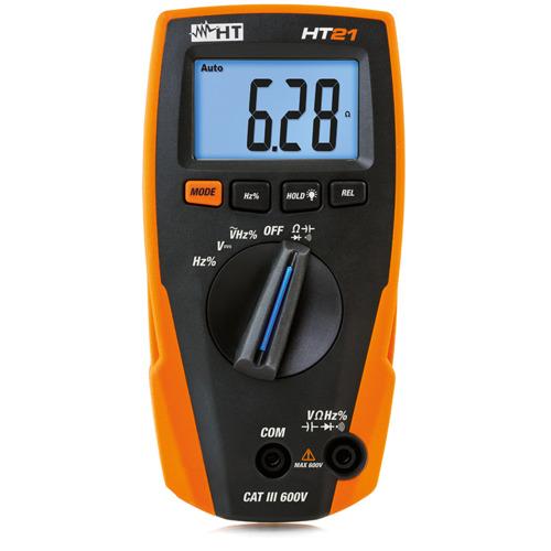 Multimètres numériques compacts en CAT III - HTIHT21 - Marque HT Instruments - Réf 87389_0