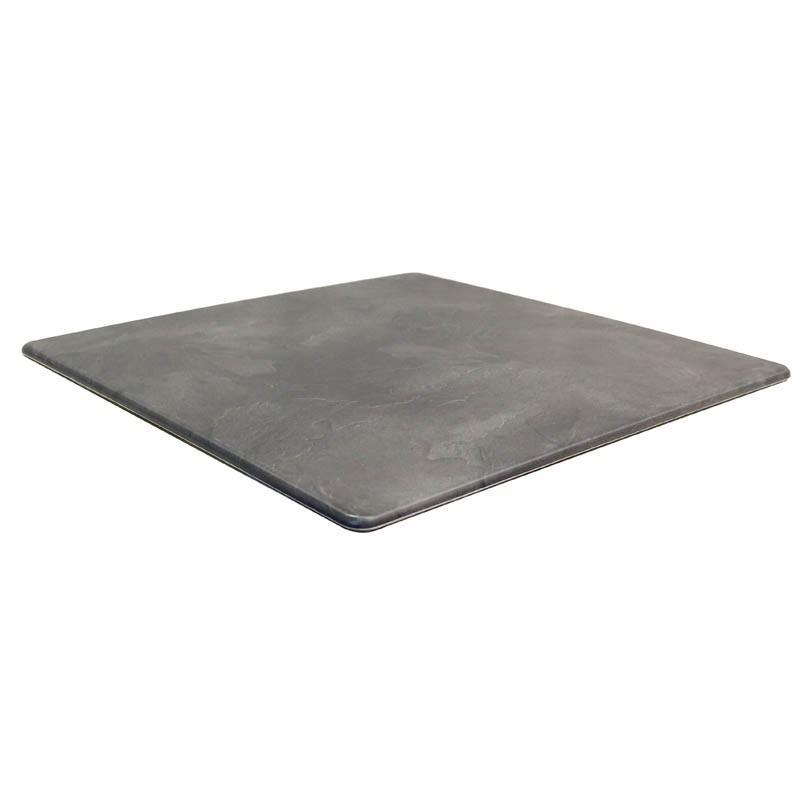 Plateau de table restaurant Topalit Smart Line 60x60 - DARK SLATE_0