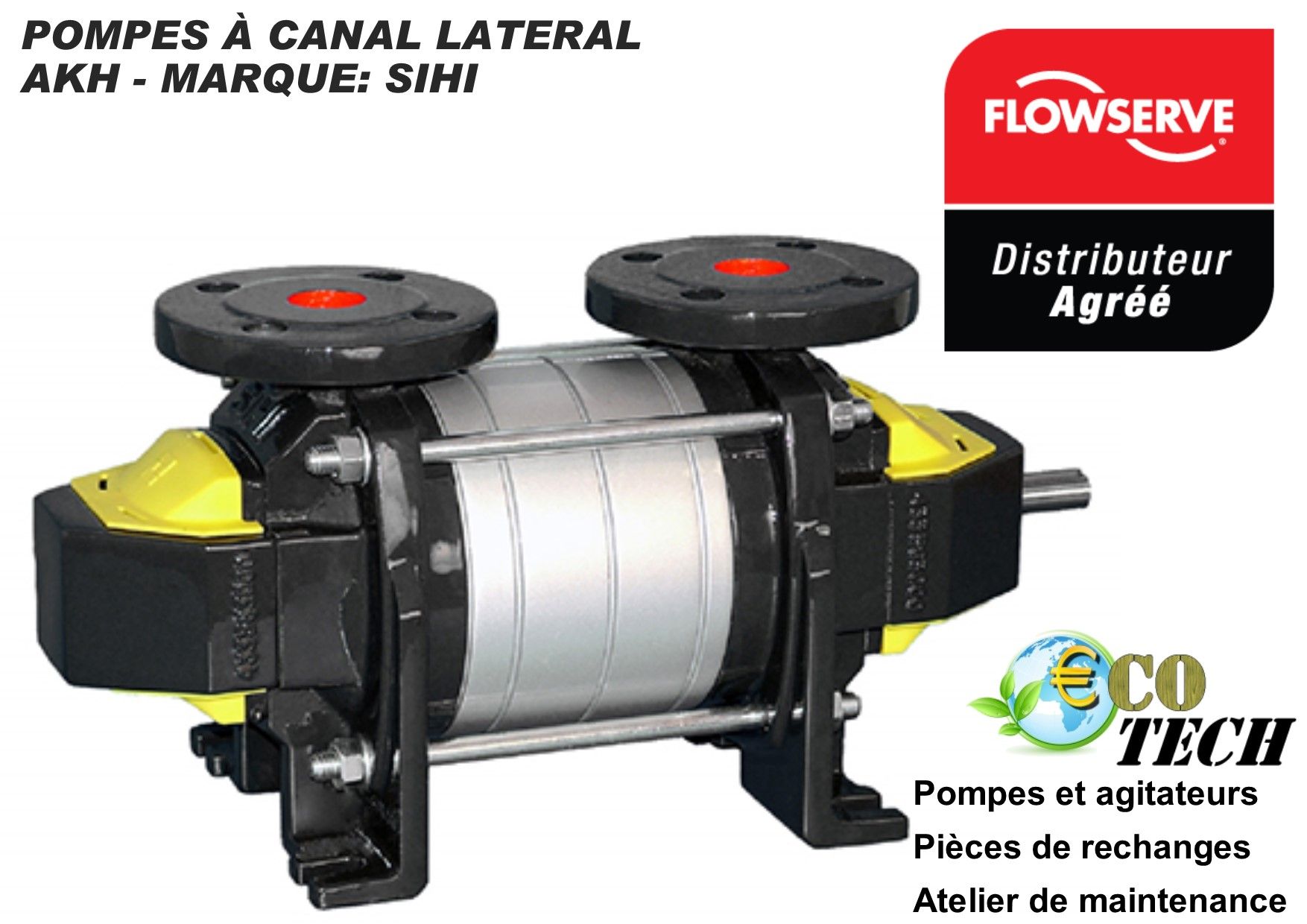 Pompe akh-x/akh flowserve sihi  produits chimiques eau  distributeur eure rouen_0