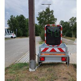 Radar pédagogique sur remorque à batterie 40ah permettant une autonomie de 10 à 15jours_0