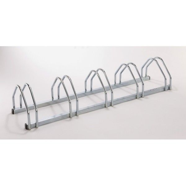 Ratelier au sol - BTC Parking - support 5 vélos face à face - universel pour pneus de 35 à 55 mm - autoportant - garantie 3 ans_0