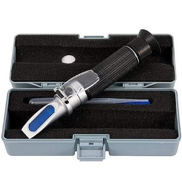 Réfractomètre optique pour miel - apiculture - PCE-5890 - PCE INSTRUMENTS - échelle triple pour sucre et eau_0