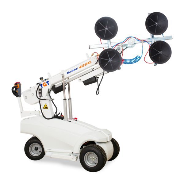 Robot de pose manutention de vitrages avec une autonomie de 16 heures - ROBBY XL 420 kg 420 kg_0