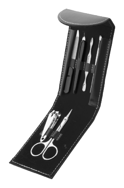 Set manucure - 6 pièces dans boîte - Couleur noir - Poids 81,25 g_0