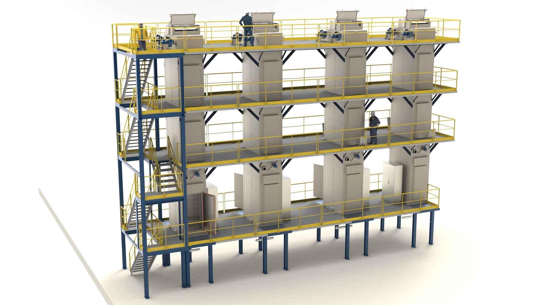 Tunnel vertical - grands volumes de production avec turbo-convection - conformité AMS 2750D, Nadcap, ATEX_0