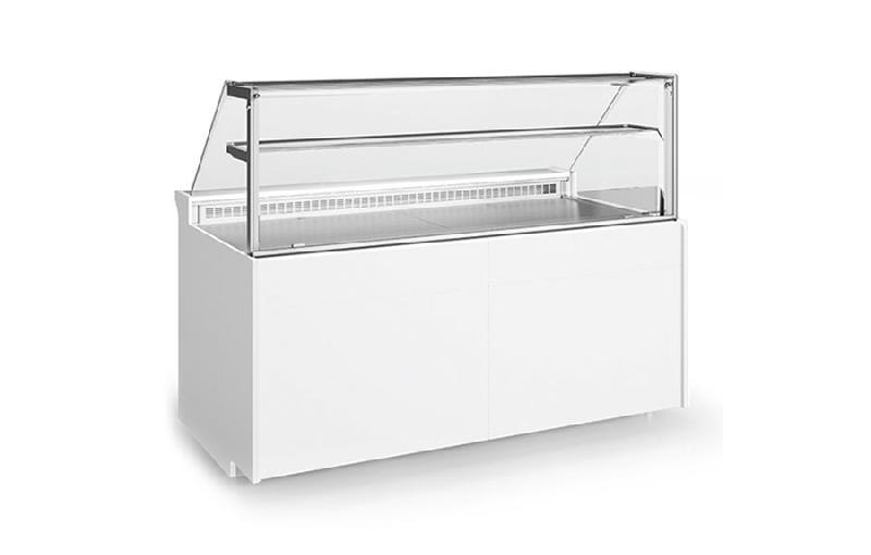 Vitrine KUBO - Design urbain et contemporain pour cafétéria et restauration moderne - Réfrigération et exposition polyvalentes_0