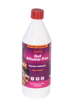 ACTIFEU GEL ALLUME FEU SANS ODEUR 1 L