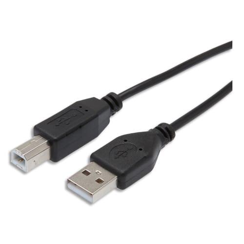 Câble USB A vers USB B Apm CB IM USB2 - 1,8m - Référence 570303_0