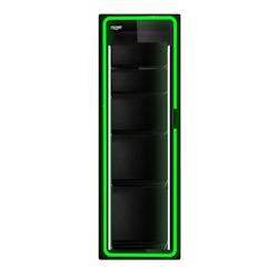Armoire réfrigéré ventilé visicooler – KIWI-ILLUMIA 630 BLK - 3701117712073_0