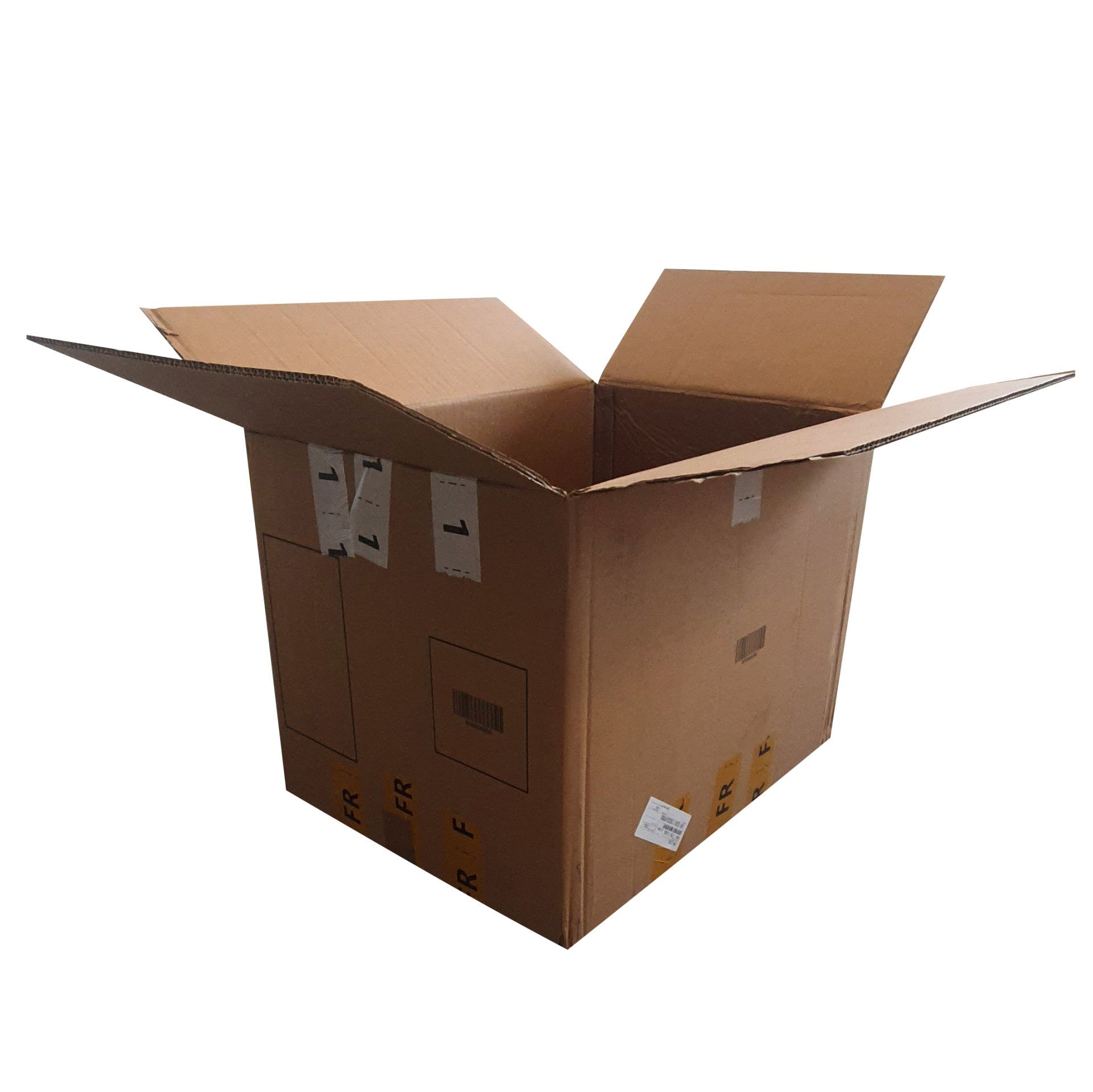 Caisse en carton double cannelure 60 x 45 x 45 (cm)_0