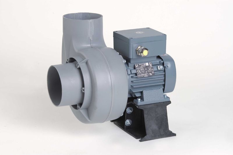FRv 075 - Petit ventilateur Atex radial Funken - Débits 22 à 735 m³/h - Extraction gaz et vapeurs