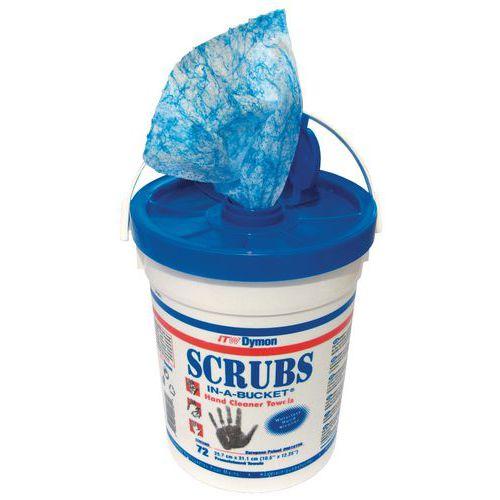 LINGETTES SCRUBS SEAU DE 72 LING ETTES - SCRUBS