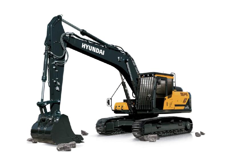 Pelle sur chenilles HYUNDAI HX220A L - 22 tonnes, moteur Cummins Stage V, 129 kW (173 CV)_0