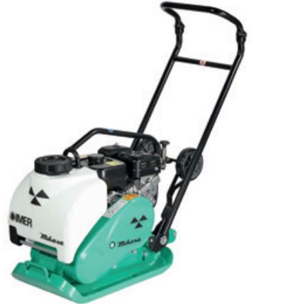 Plaque vibrante à un sens de marche - Catégorie PQ2 - Gamme Compactage - MVC F60H-VAS - Dimensions 570x350mm - Motorisation Honda GX120_0